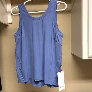 N WT Lululemon Nulu Classic Fit Low Back Tank